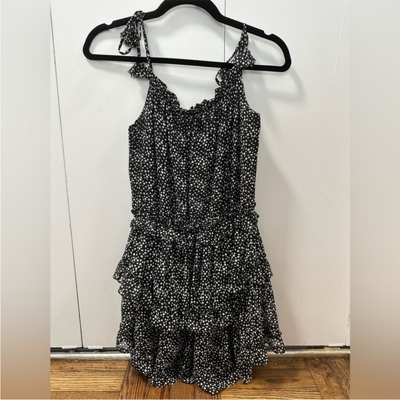 Misa Helena Dress, Black Polka Dot size small - Picture 4 of 4